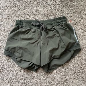 Lululemon Hotty Hot Short Dark Olive